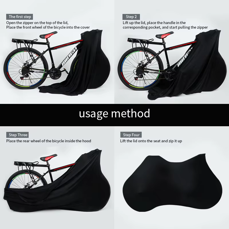 Housse de protection pour vélo