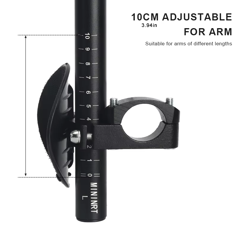 Guidon de vélo TT en alliage d'aluminium