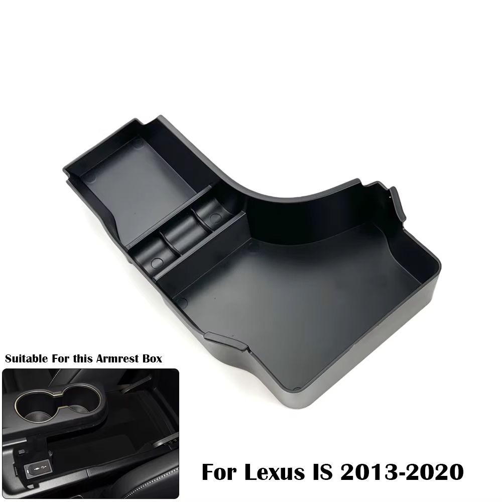 Boîte de rangement pour accoudoir, accessoires de voiture, console centrale, conteneur de stockage, adapté pour Lexus CT ES RC GX IS GS GX RX NX LX LM LS affiliés
