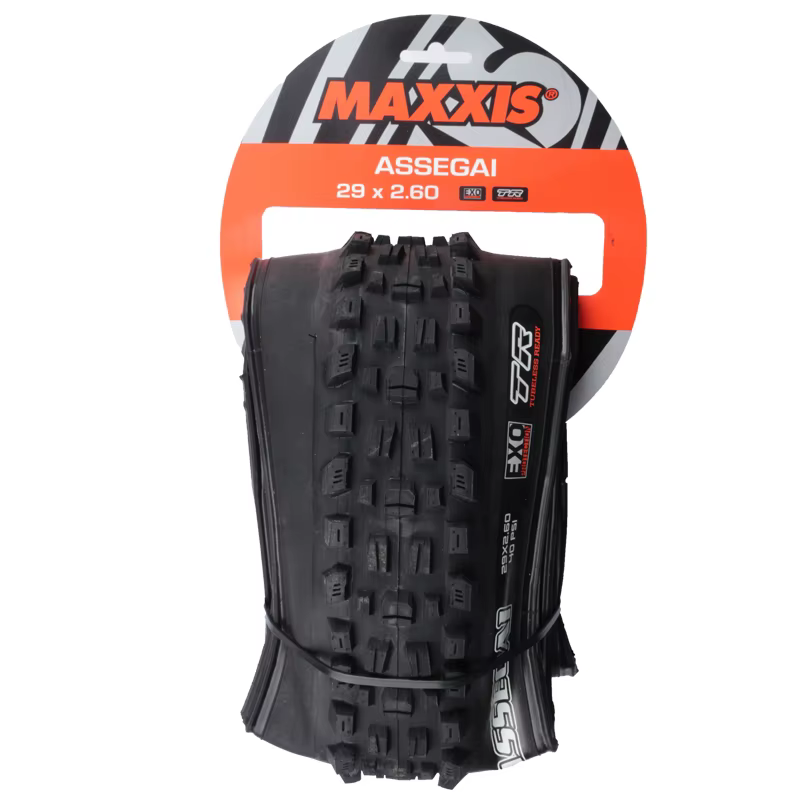 MAXXIS ASSEGAI pneus de vélo Anti-crevaison d'origine sans tube prêt EXO 27.5 29 pour toutes les conditions de descente enduro de sentier