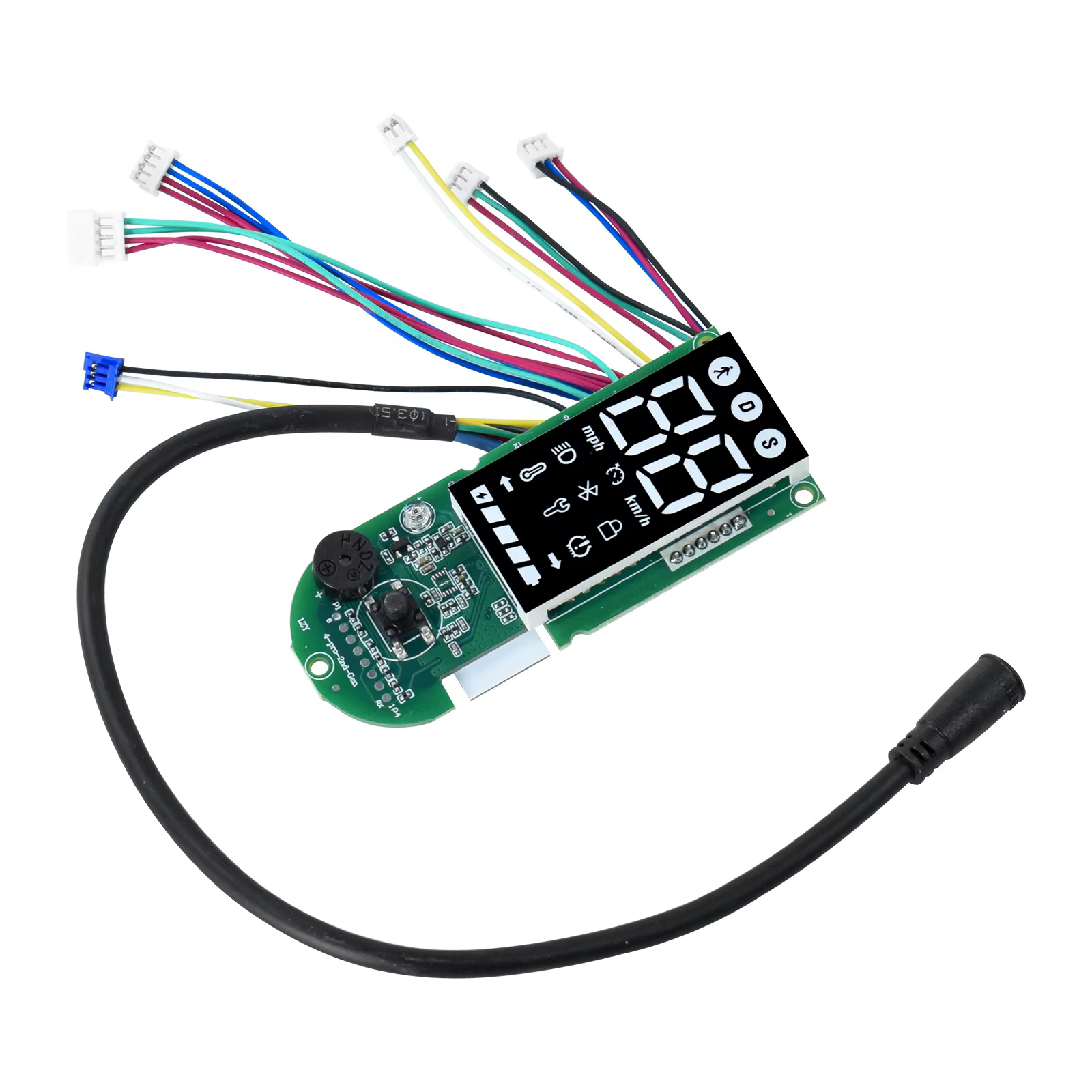 Carte de circuit du tableau de bord de trottinette électrique pour Xiaomi 4 Pro 2ème génération avec clignotants – Pièces de rechange pour instrument