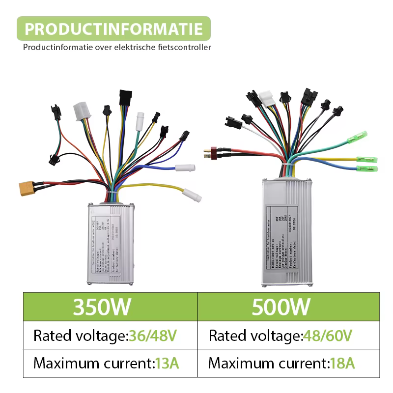 Contrôleur électrique sans balais 350W 500W 800W 36V 48V