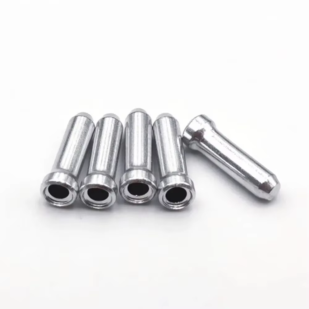 Embouts de câble de vélo en alliage d'aluminium
