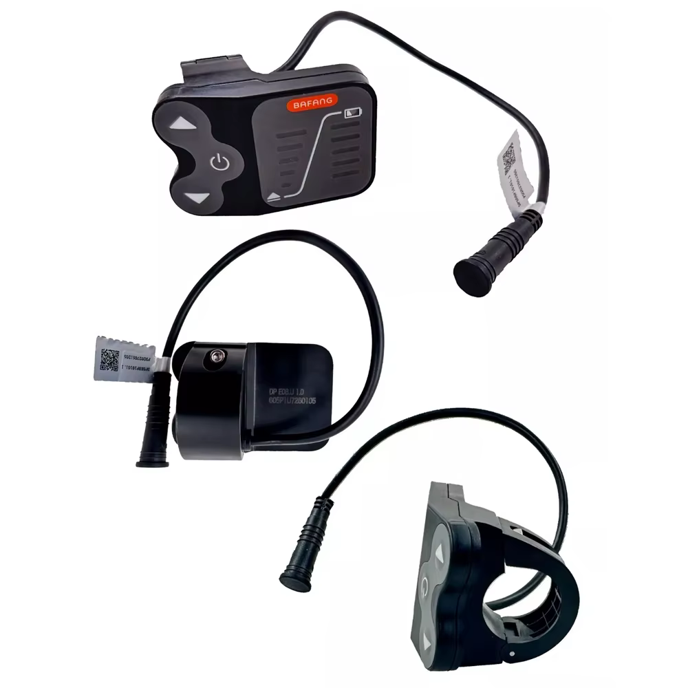 BAFANG DP E08 UART vélo électrique affichage LED (personnalisé) contrôleur de vitesse équipement Comp panneau eBike convertisseur Prts BBS01 BBS