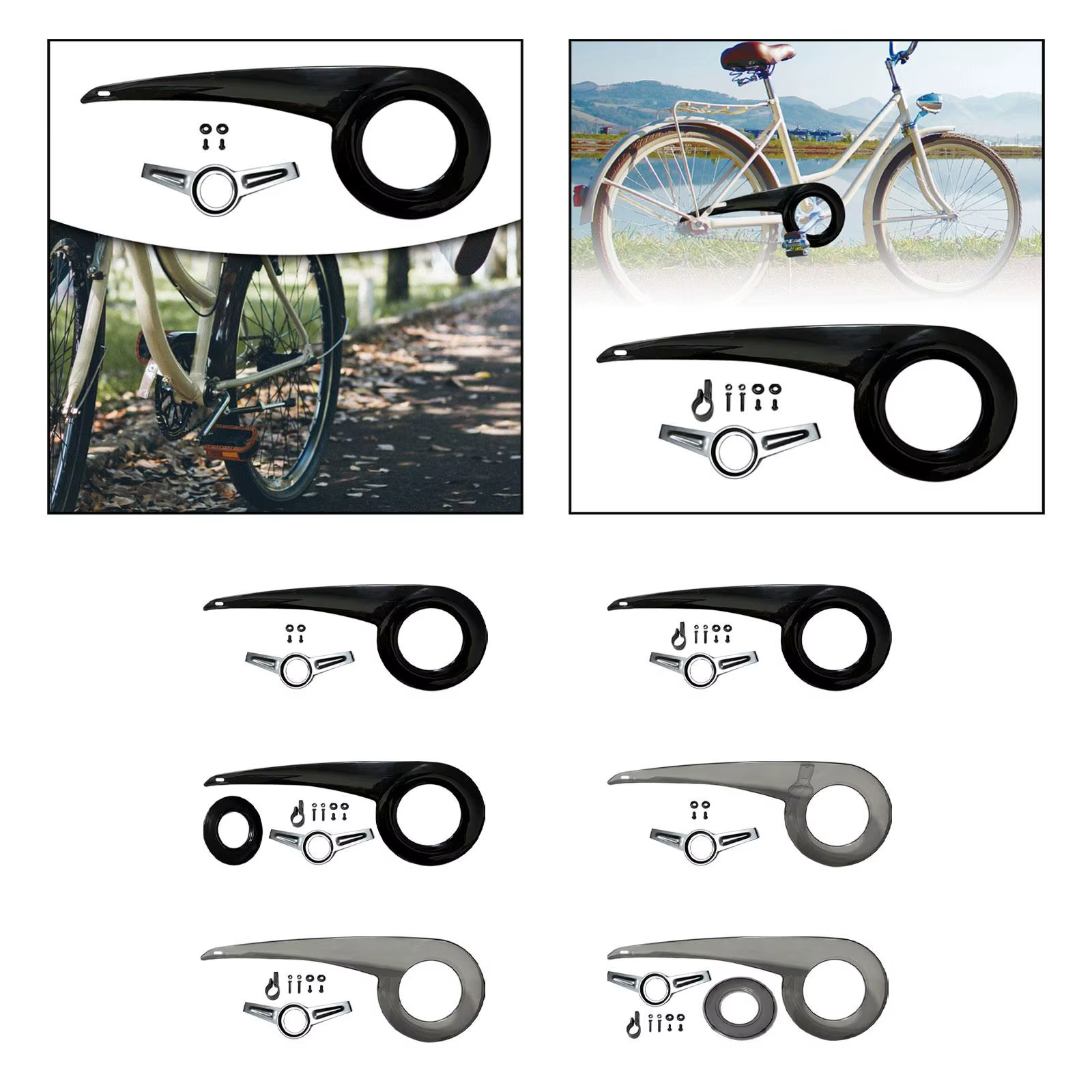 Garde-chaîne de vélo léger