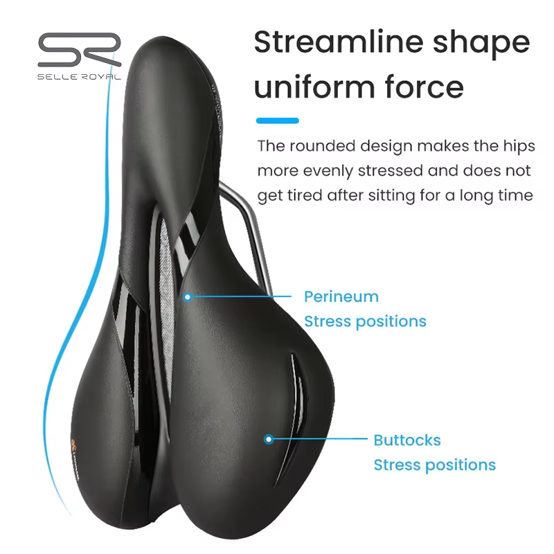 SELLE ROYAL-Selle de Vélo Respirante Ajourée