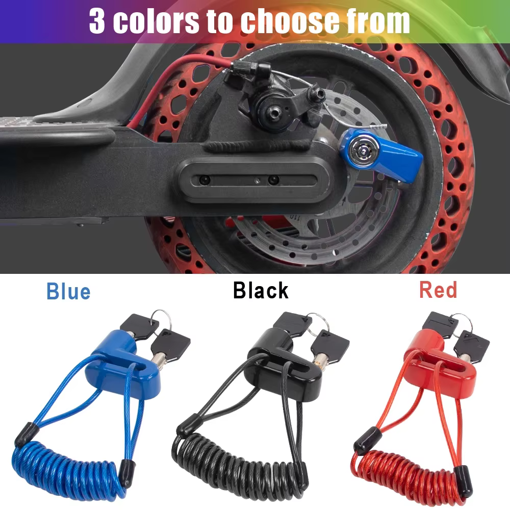 Verrou de frein à disque pour Scooter électrique