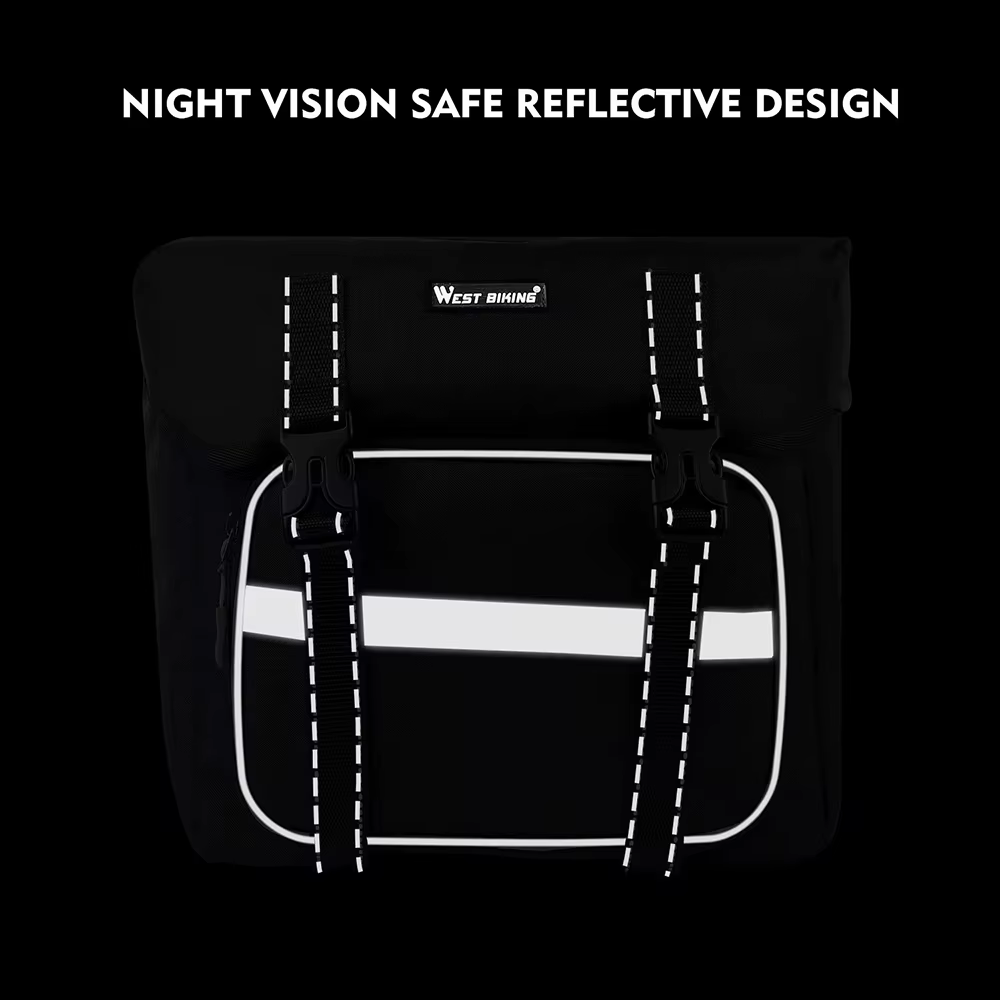 Sac de vélo double face 25L