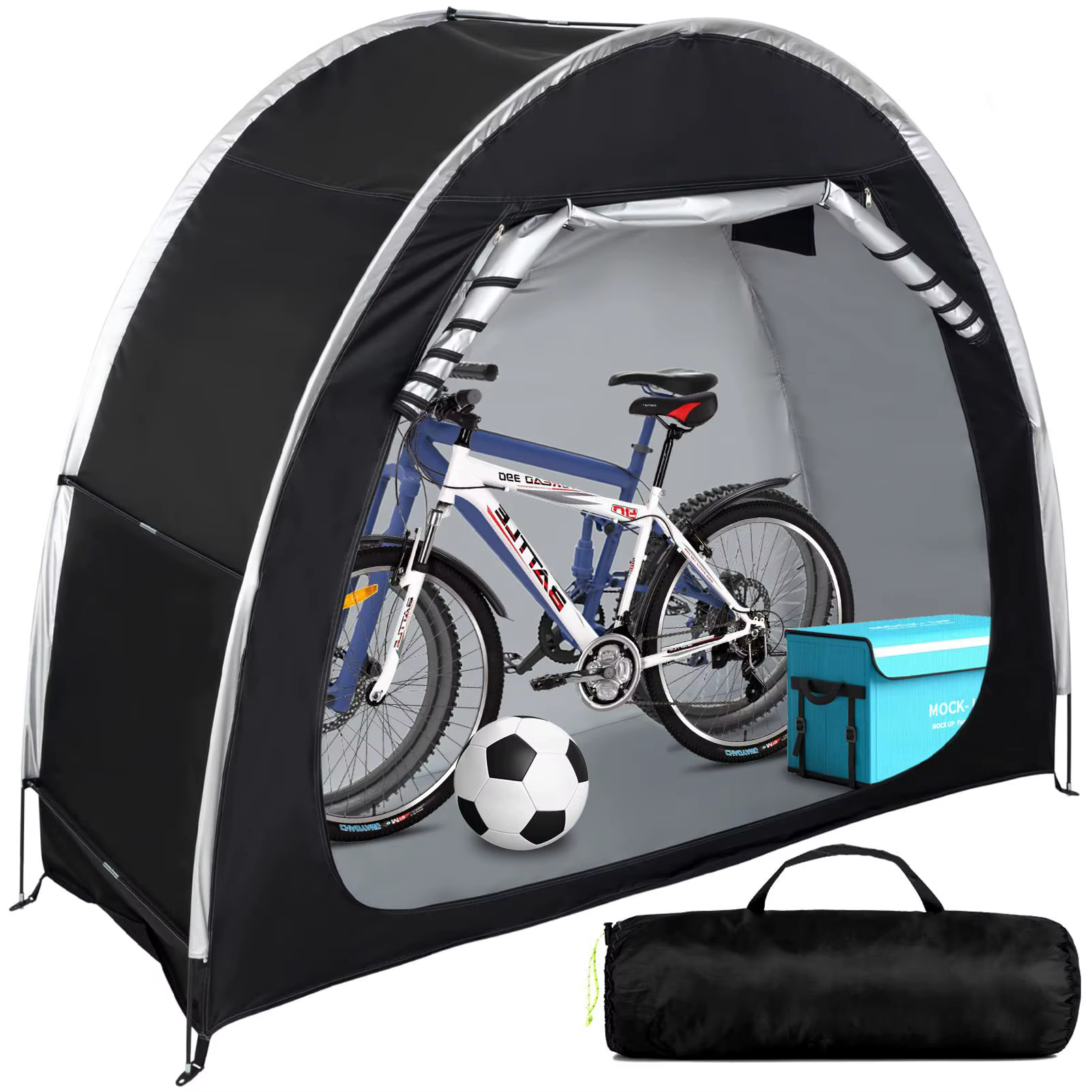 Tente de vélo pliante portable
