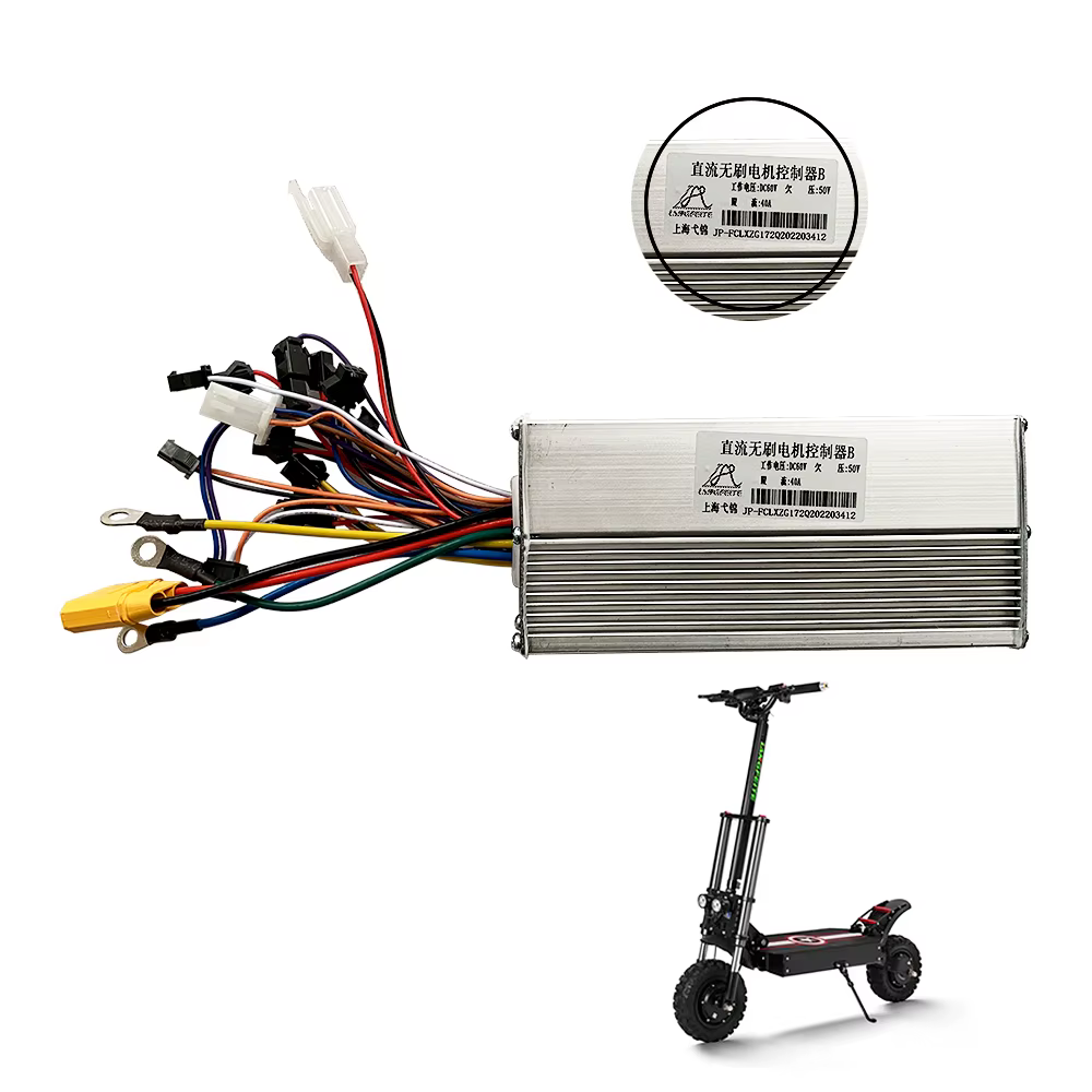 Langfeite Electric Scooter dual motor T8 Controller 60V 40AMP Brushless DC Controller E scooters