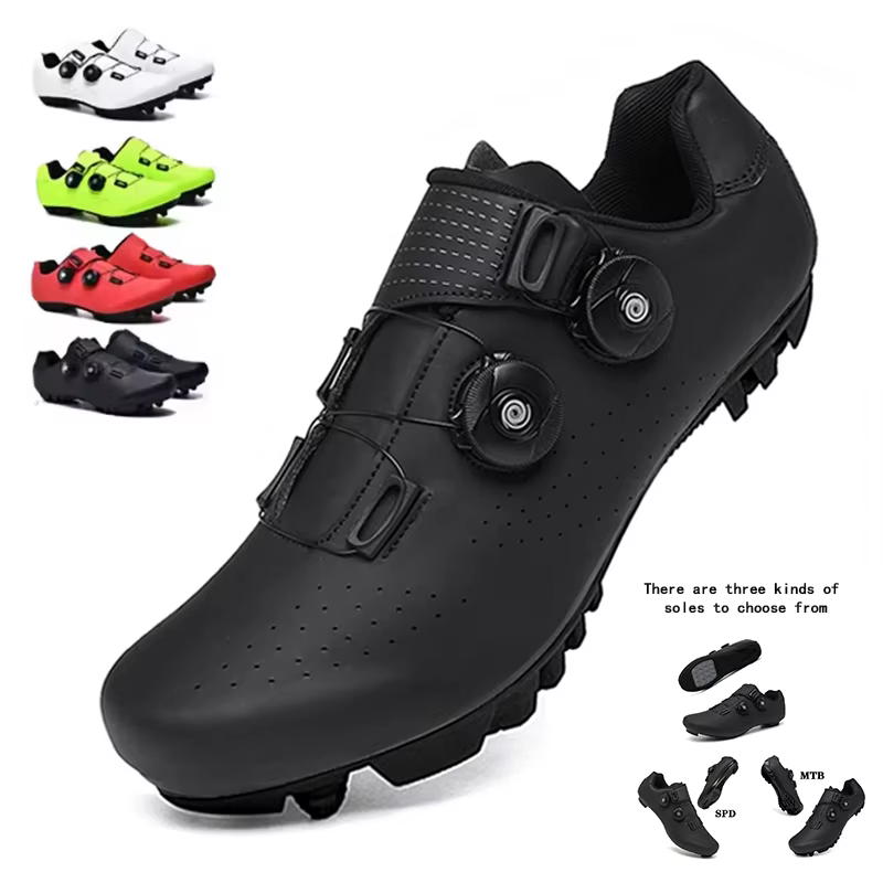 Nouvelles chaussures de cyclisme pour hommes