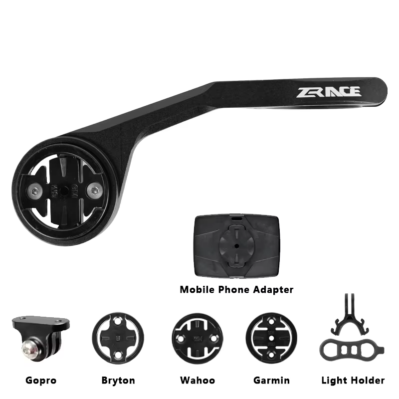Support de fixation avant pour ordinateur de vélo et caméra ZRACE