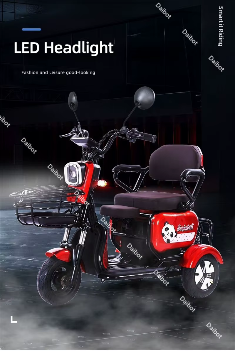 Tricycle électrique pliable pour femmes