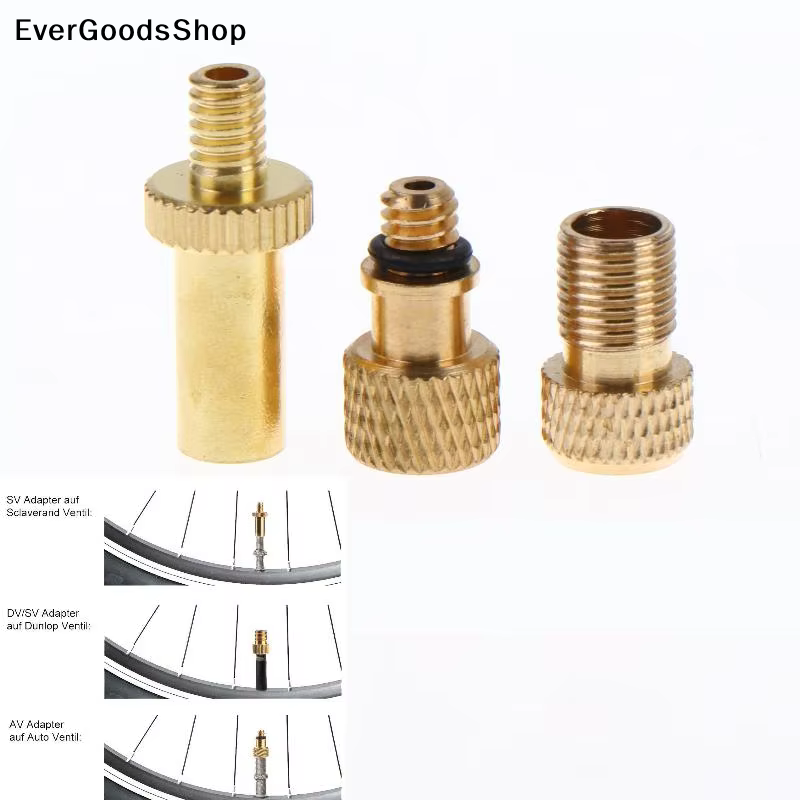 ✦ Adaptateur universel de valve de vélo en laiton