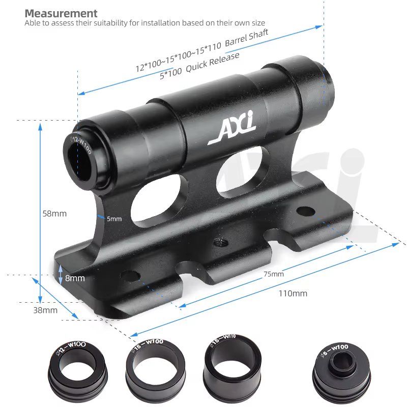AXI – fourche de vélo, support de toit