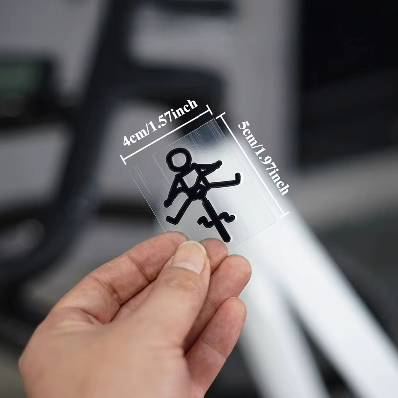 1 autocollant de vélo amusant et mignon