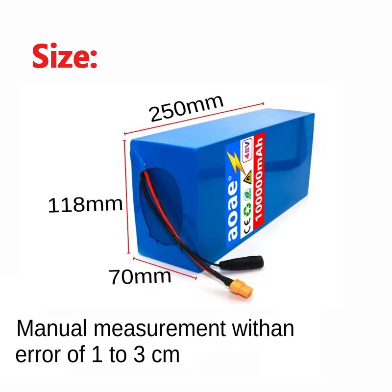 👍 Batterie au lithium 100% 18650 originale 48V 100Ah 13s6p