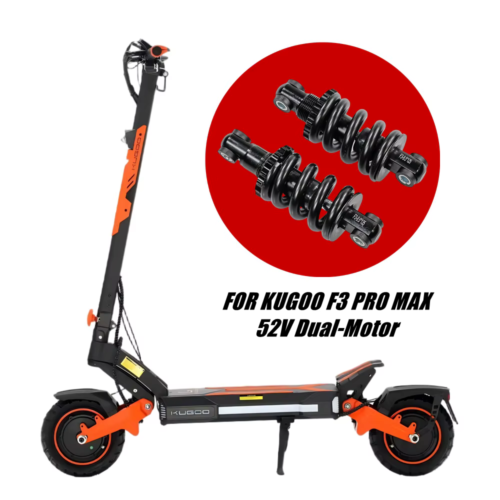 Amortisseur pour AUSOM DT2 PRO KUGOO F3 PRO MAX 52V double moteur Scooter électrique ressort hélicoïdal Suspension avant