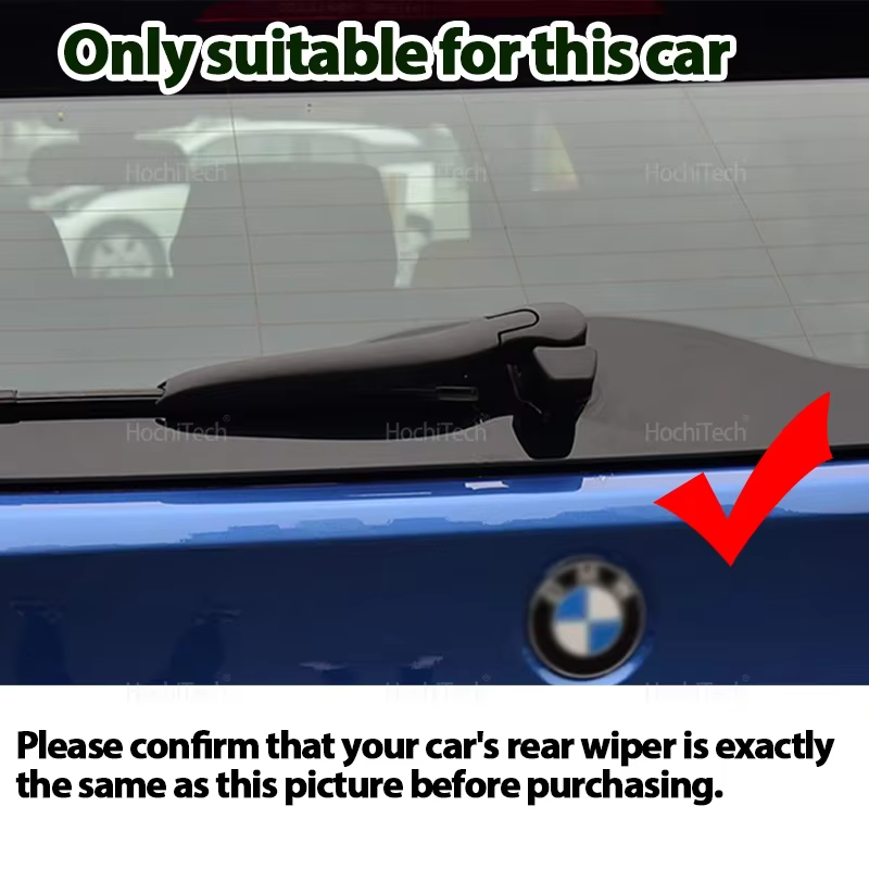 Pour BMW Série 3 F31 Touring 2012-2019 61627066175 Accessoires pare-brise pare-brise bras d'essuie-glace arrière lave-glace couvercle capuchon écrou