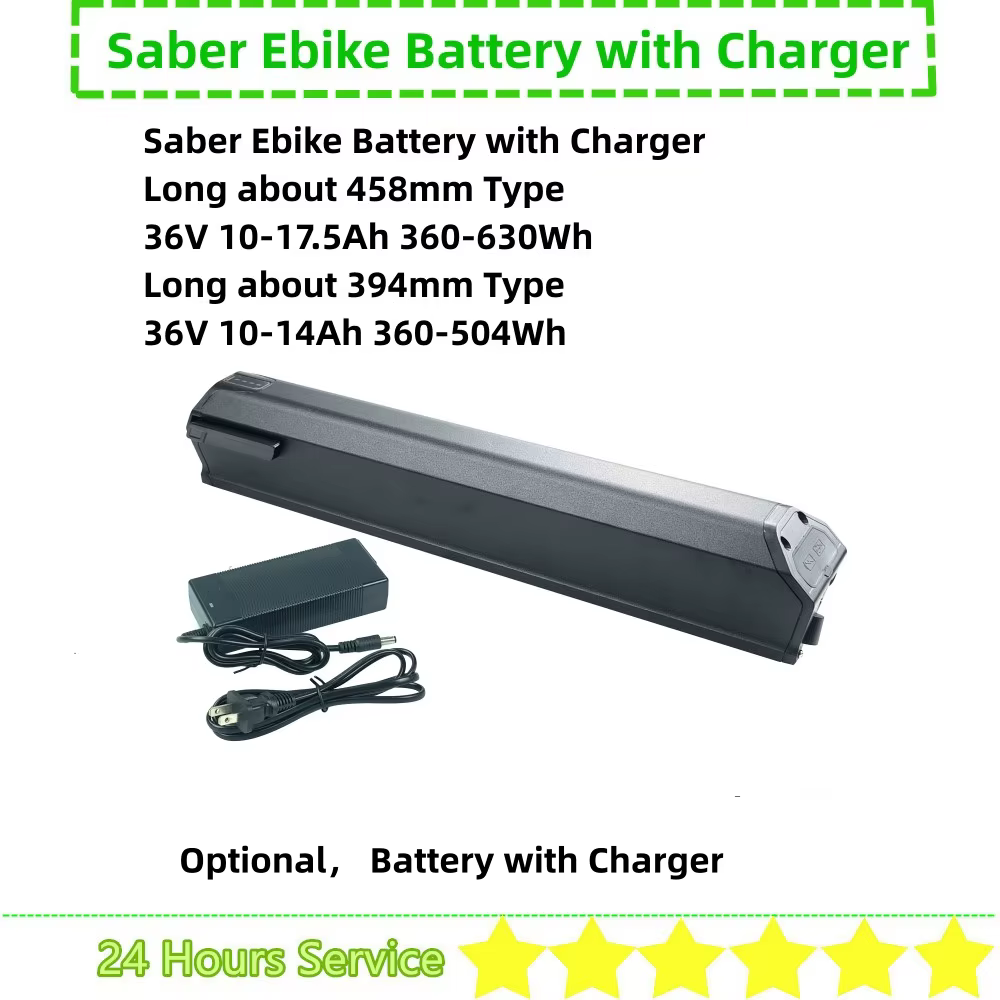 Nakamura E-Summit 710 E-bike Battery 36V 8.8Ah 10Ah 10.4Ah 14Ah 17.5Ah Saber Starter for Version 1 Freedom Fatty