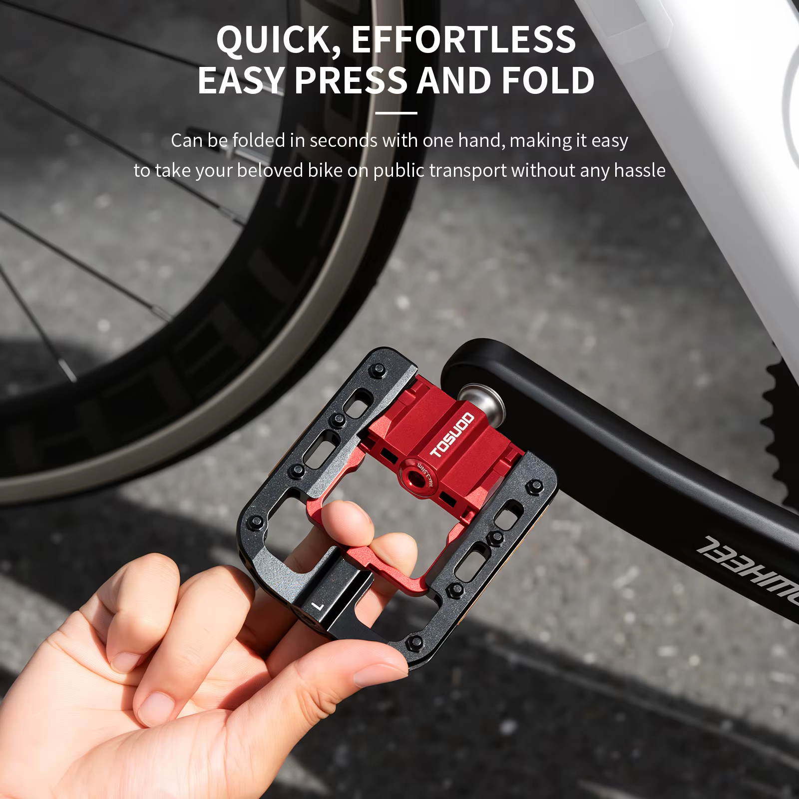 Pédales de vélo TOSUOD 1 paire