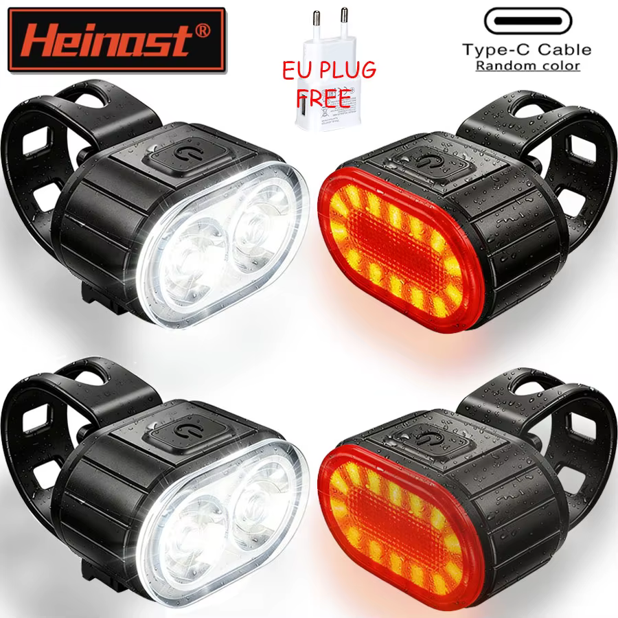 Lumières de vélo rechargeables USB