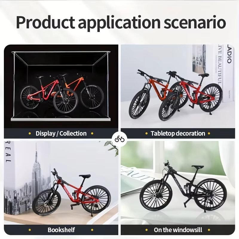 Jouet modèle de vélo de route à l'échelle 1:6