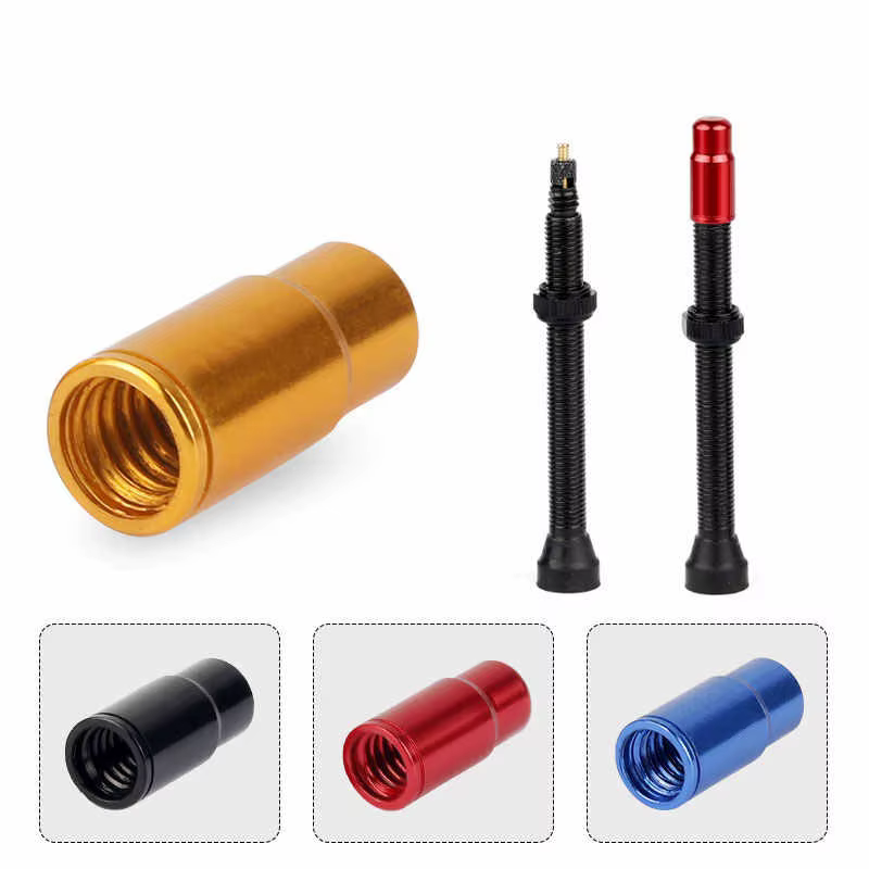 10 pièces de capuchons de valve de pneu de vélo en alliage d'aluminium