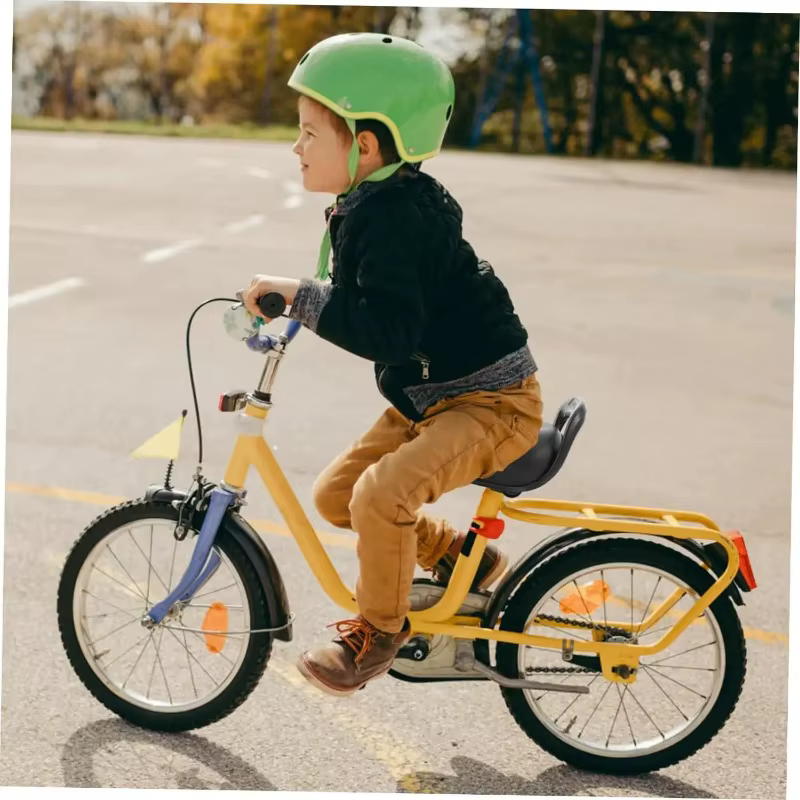 Siège de vélo pour enfants en cuir PU