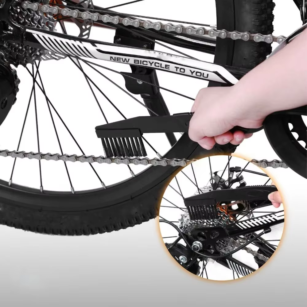 Kit de nettoyage et de lubrification pour chaîne de vélo