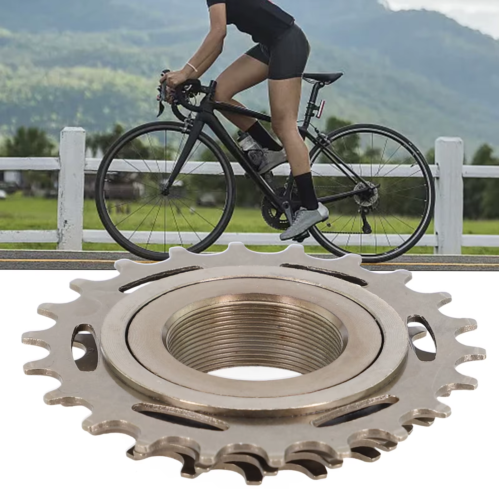Roue libre de vélo 3 vitesses 16T 19T 22T, Cassette, volant d'inertie pour vtt, vélo pliant de route, pignon de vélo