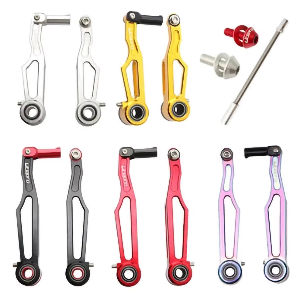 Litepro-Bras de frein en V en alliage d'aluminium pour vélo pliant, pince en V ultralégère CNC, court et long, accessoires de vélo, 82mm, 412mm, 108