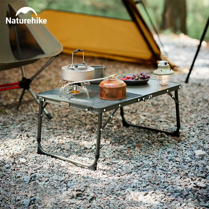 Natureifa-Table de camping ultralégère, table pliante, petite table d'extérieur, table basse, table de pique-nique