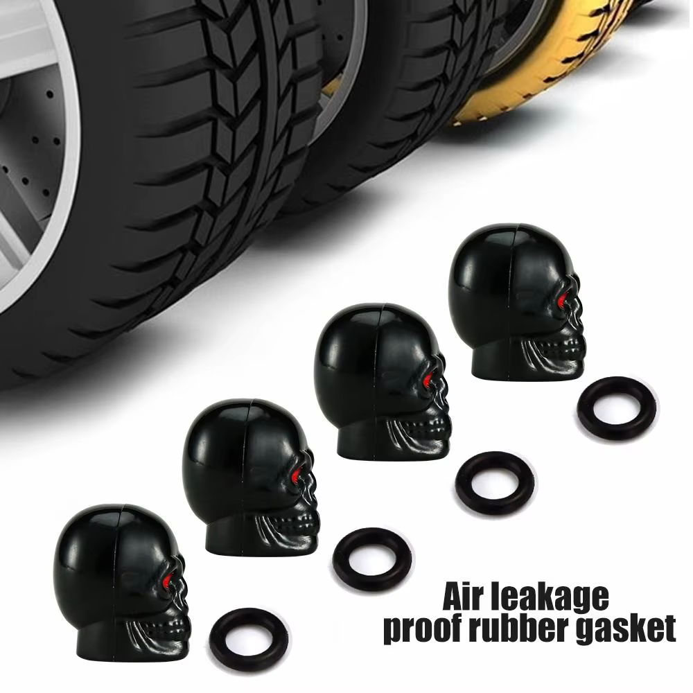 Cache-valve de pneu de scooter électrique