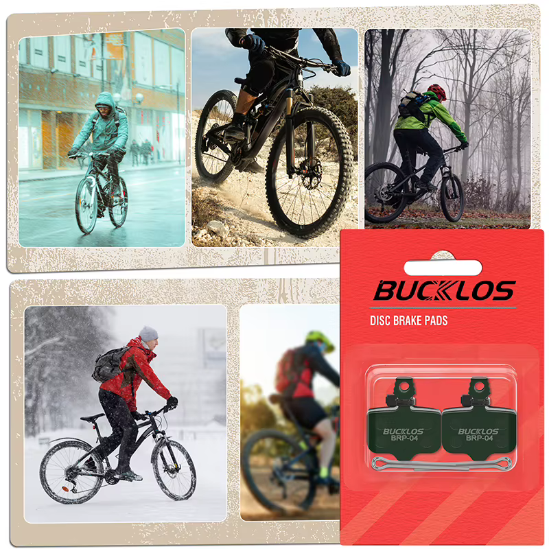 BUCKLOS plaquettes de frein de vélo en céramique vtt