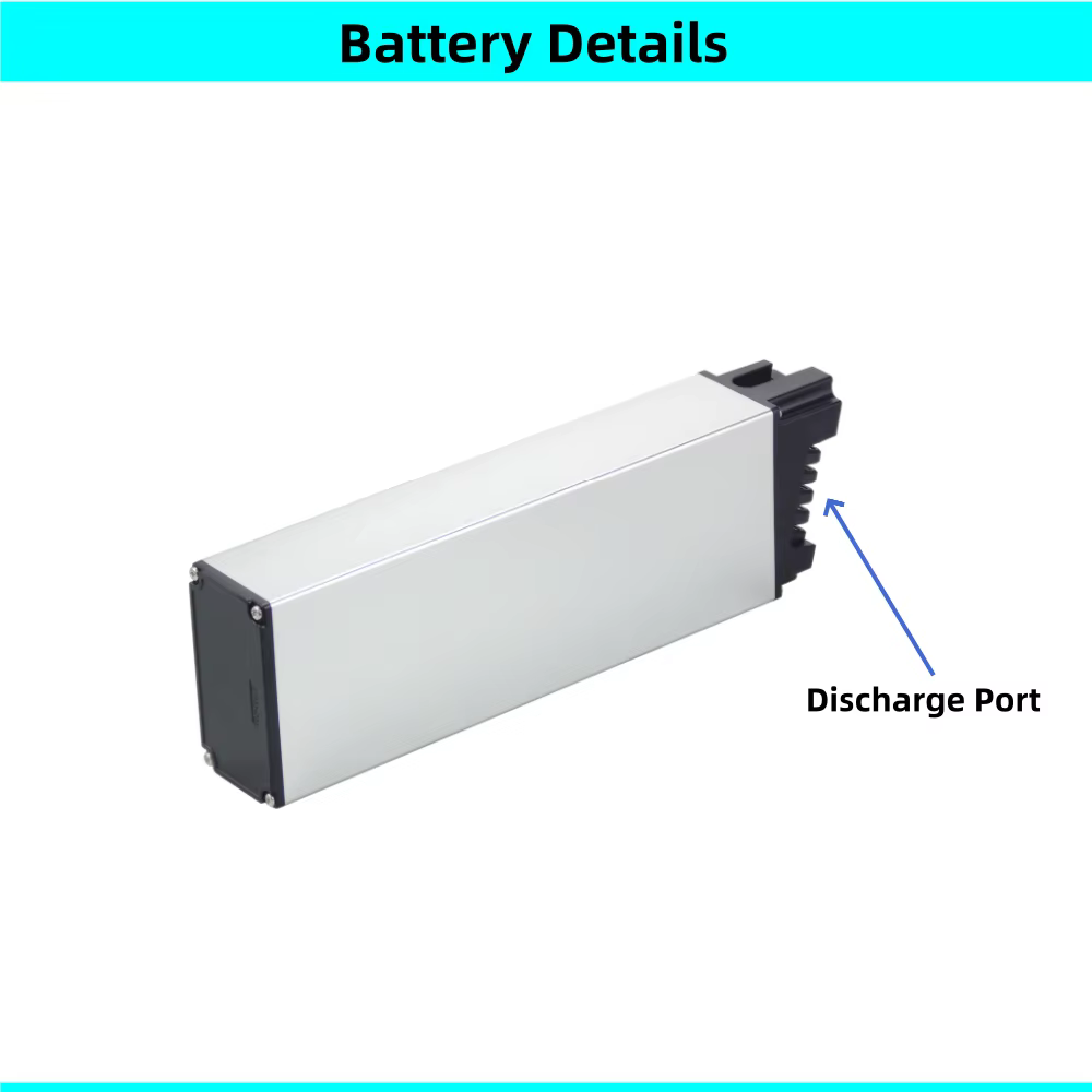 Batterie de vélo électrique pliante Onebot S6 16 "16 pouces 36v 6.4Ah 7Ah