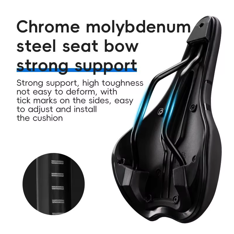 Selle de vélo légère et douce avec coussin en éponge
