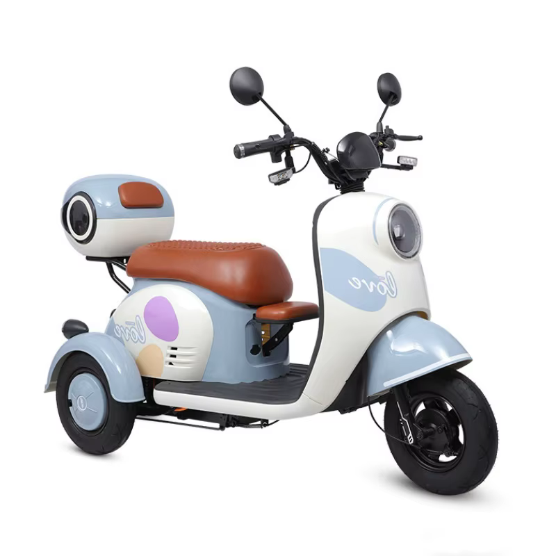 Trottinette électrique avec siège passager pour femme et adulte