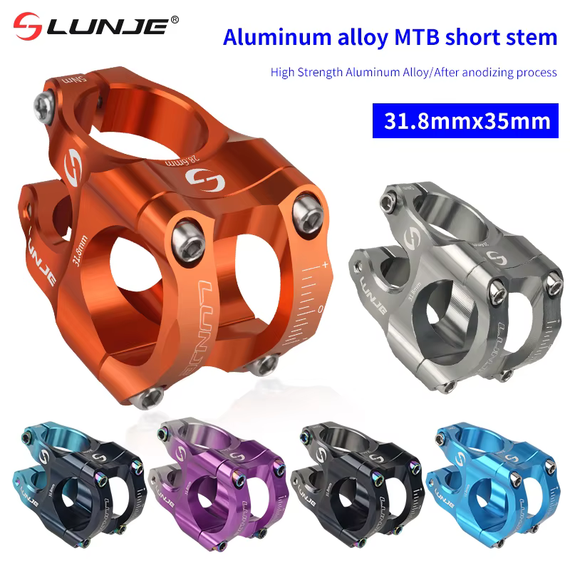 Potence CNC en alliage d'aluminium pour guidon de vélo de route et VTT