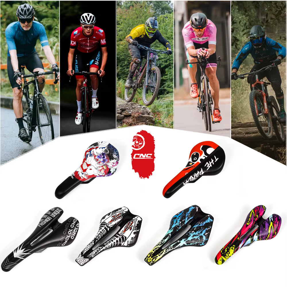 Selle de vélo CNC ultralégère et confortable