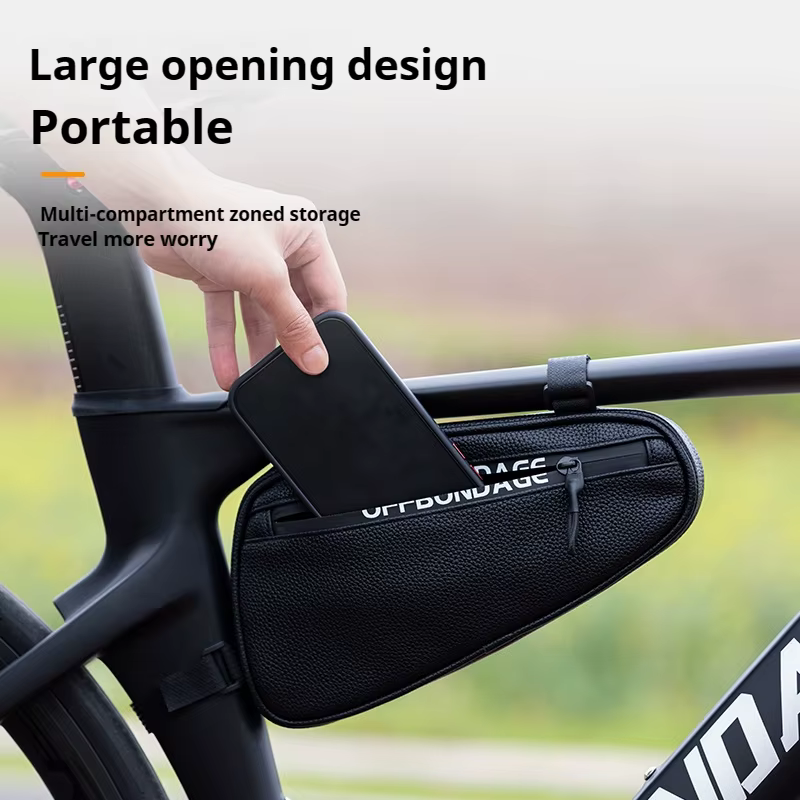 Sacoche triangulaire pour vélo