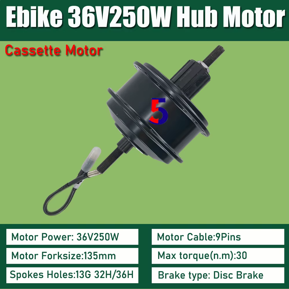Moteur de vélo électrique 2.1kg