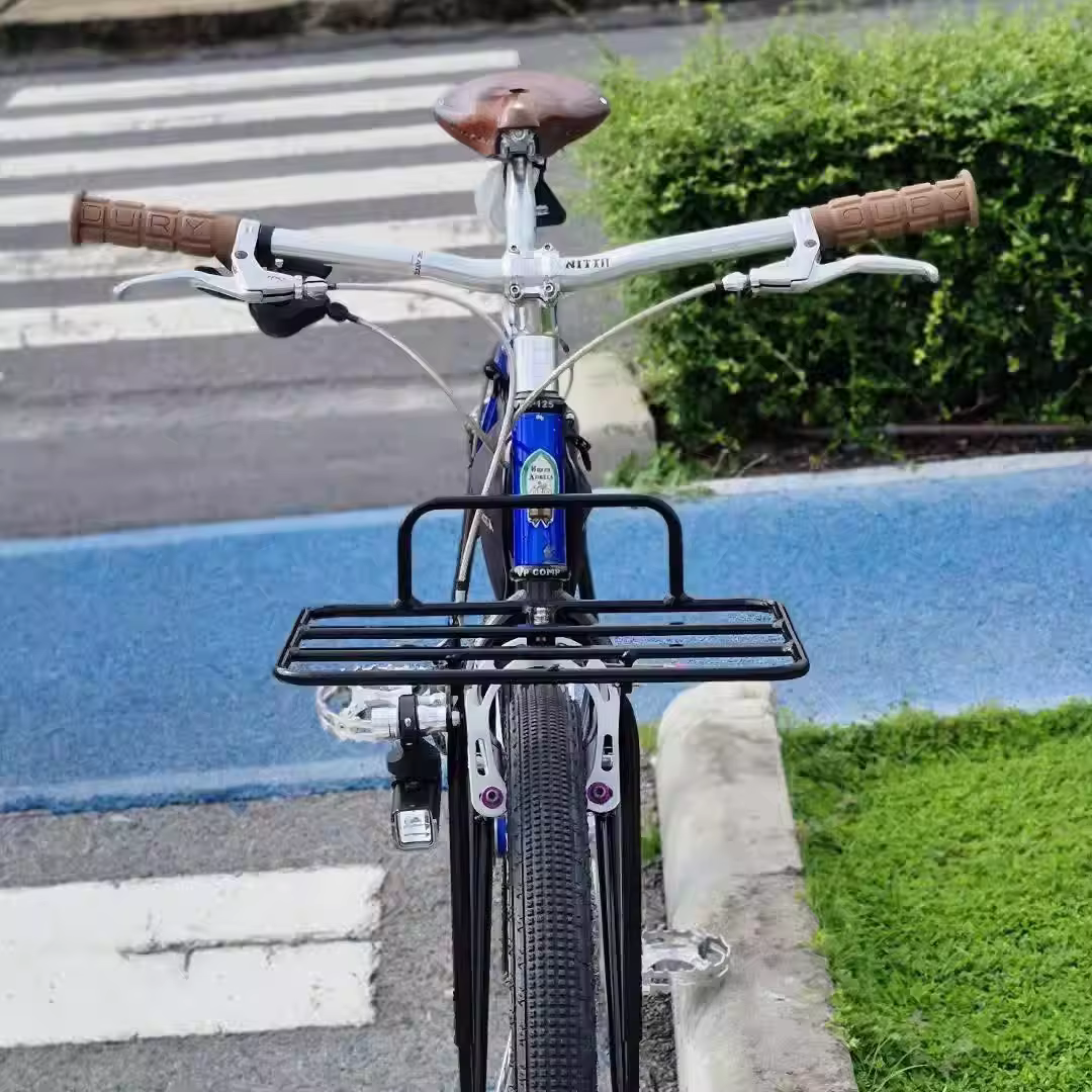 Support à pizza avant de vélo 35x27cm