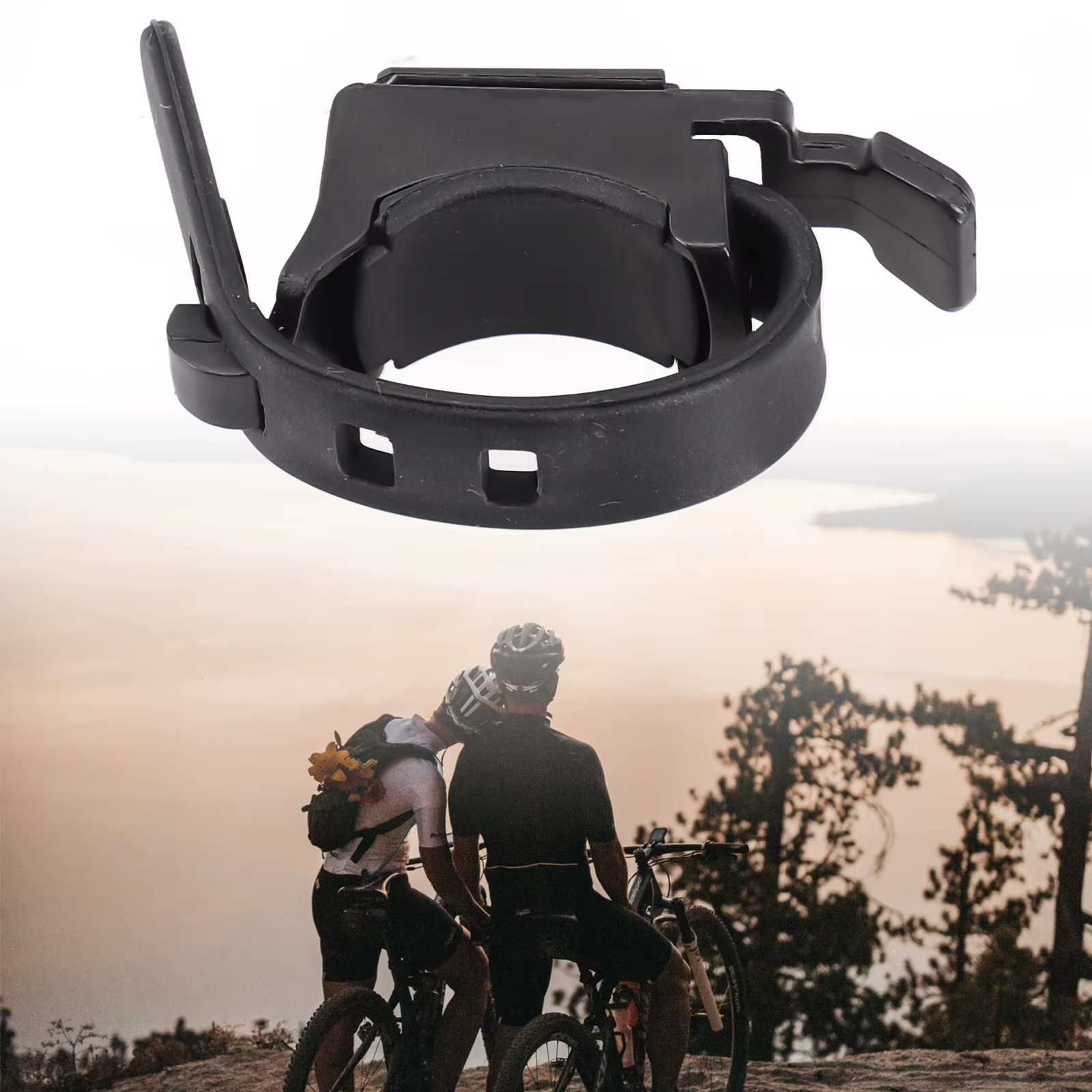 Support de lumière de vélo détachable