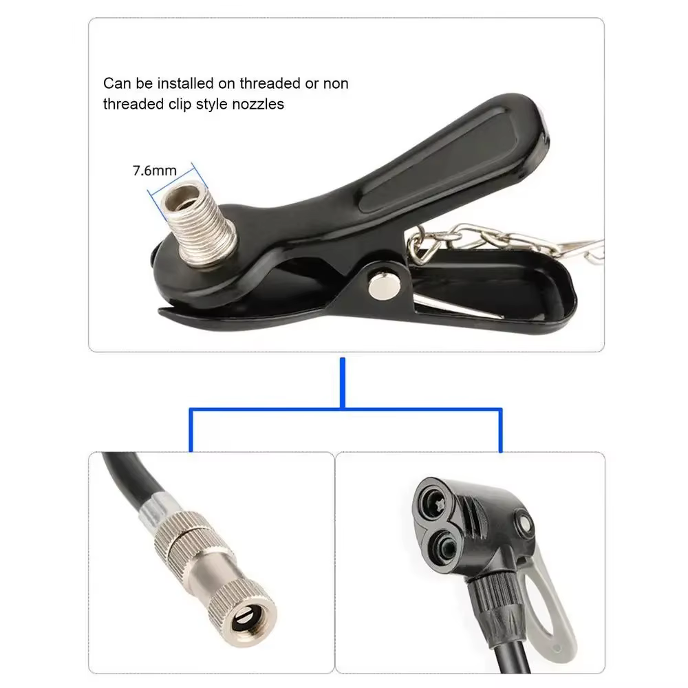 Adaptateur de valve pour pompe à vélo - Tête