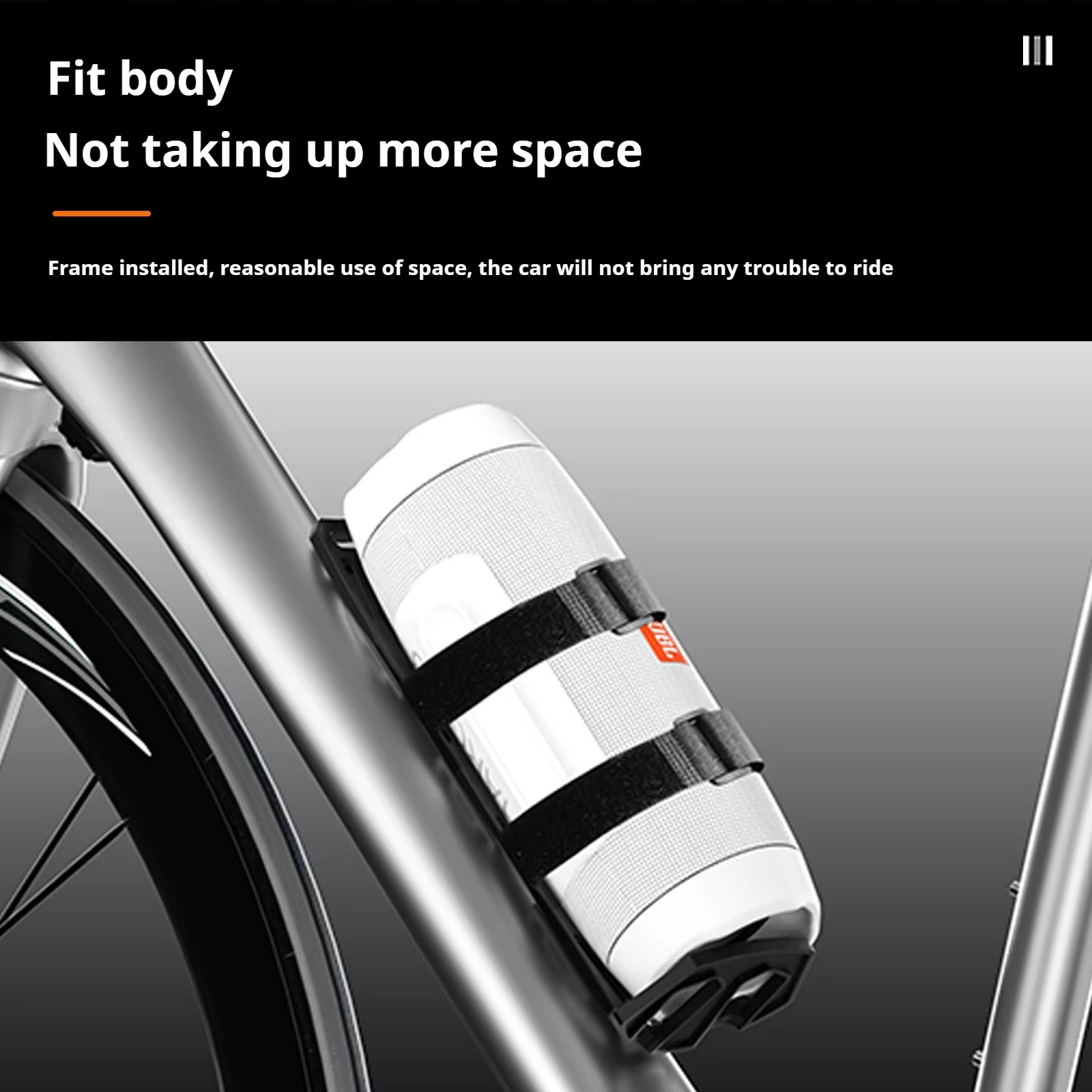 Support de sac de vélo multifonction facile à installer
