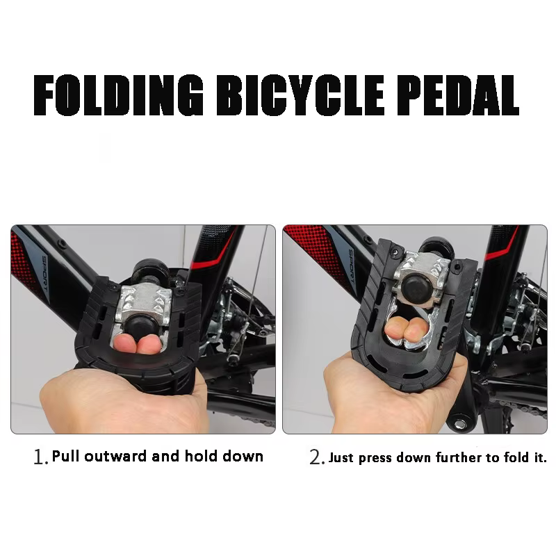 Pédale de vélo pliable – Pédales de vélo universelles
