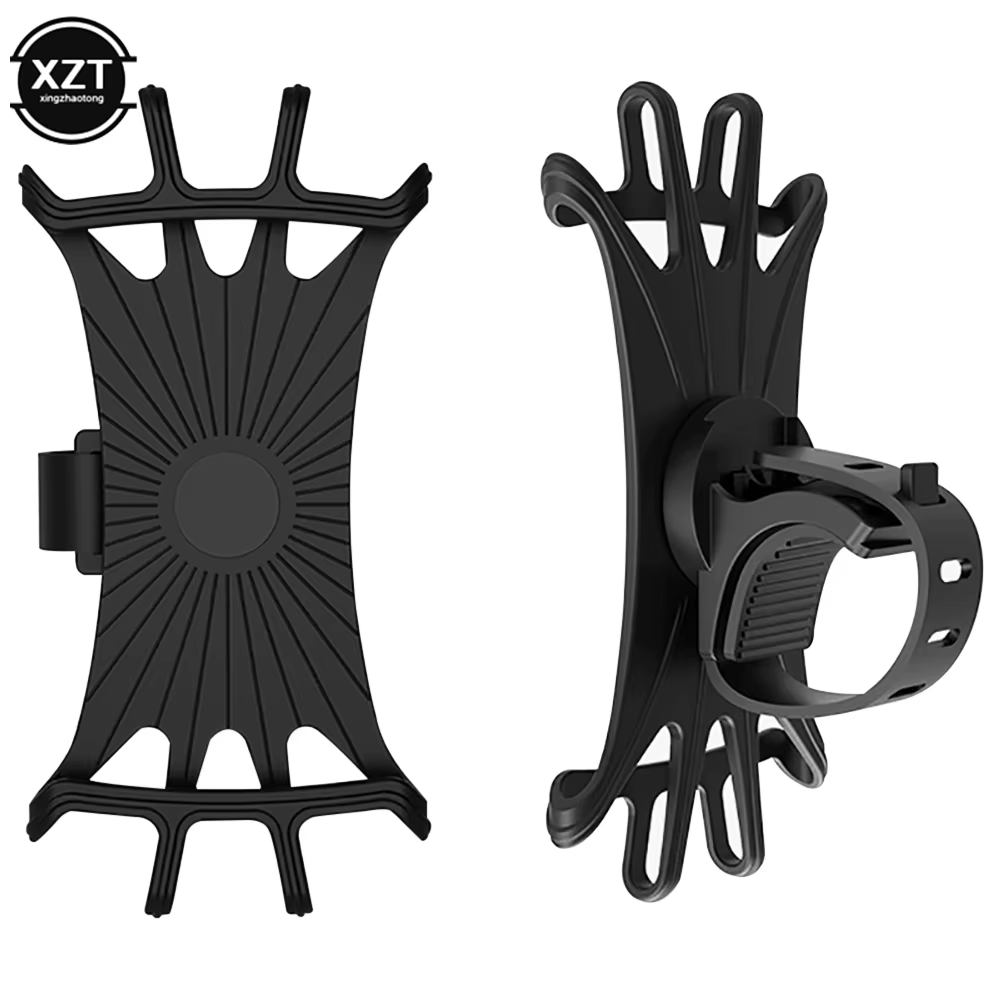 Support pour téléphone portable pour scooter de vélo 360 ° Poignée rotative