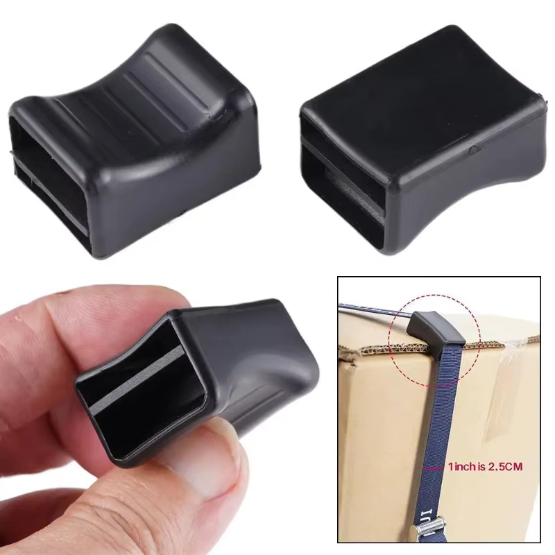 Sangles d'adaptation pour porte-vélos de toit avec coussin de protection pour cadre de vélo et anneau en acier