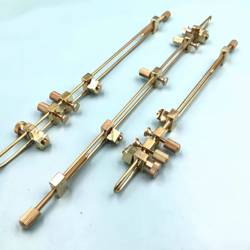 Pinces de débogage de fissures de réparation en laiton pour violon/violoncelle, réparer les côtes et l'arrière du violon, outils Luthier, outils pour violon